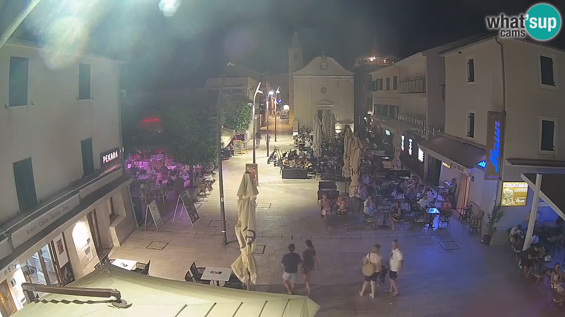 Novalja – Loža square