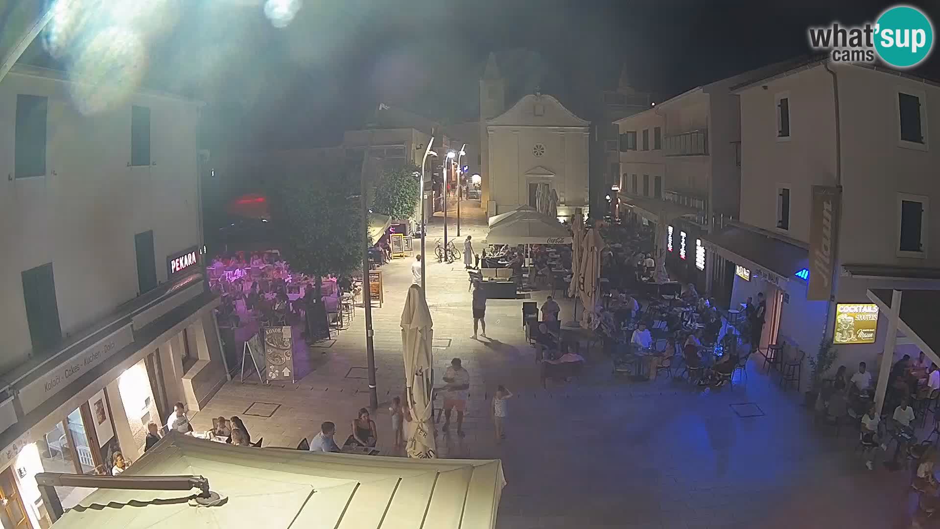 Novalja – Loža square