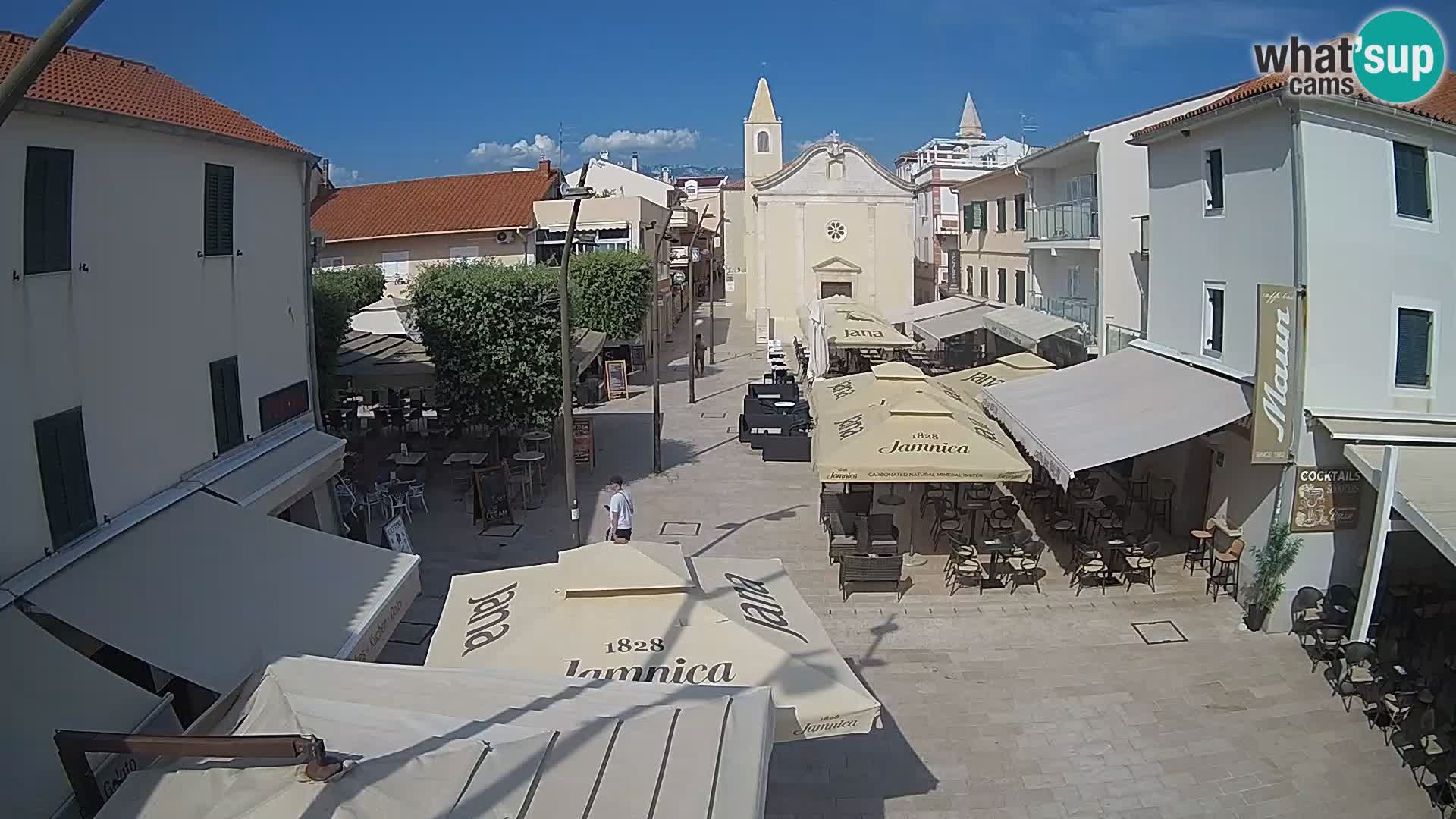 Novalja – plaza Alojzija Stepinca