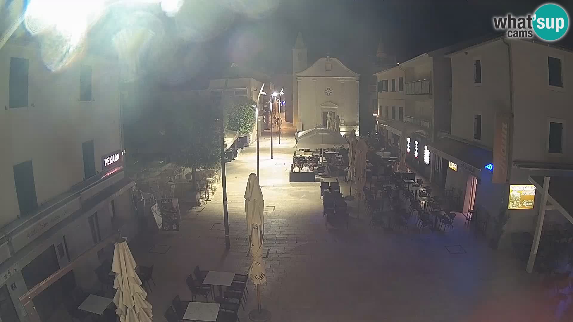 Novalja – Loža square