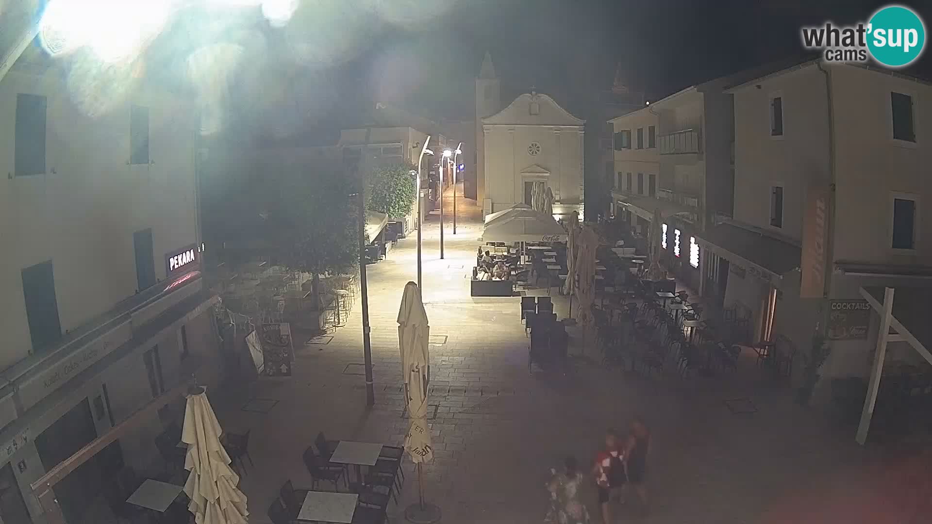 Novalja – Loža square