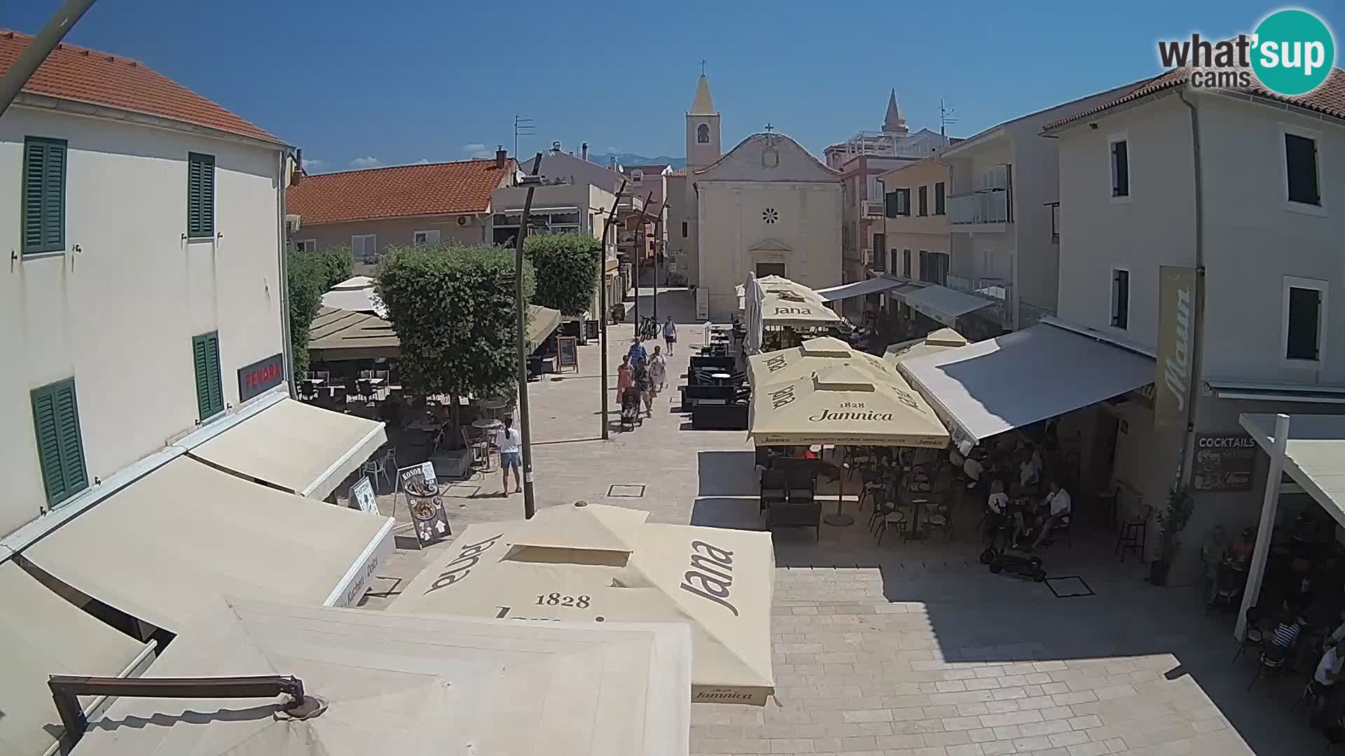 Novalja – Loža square