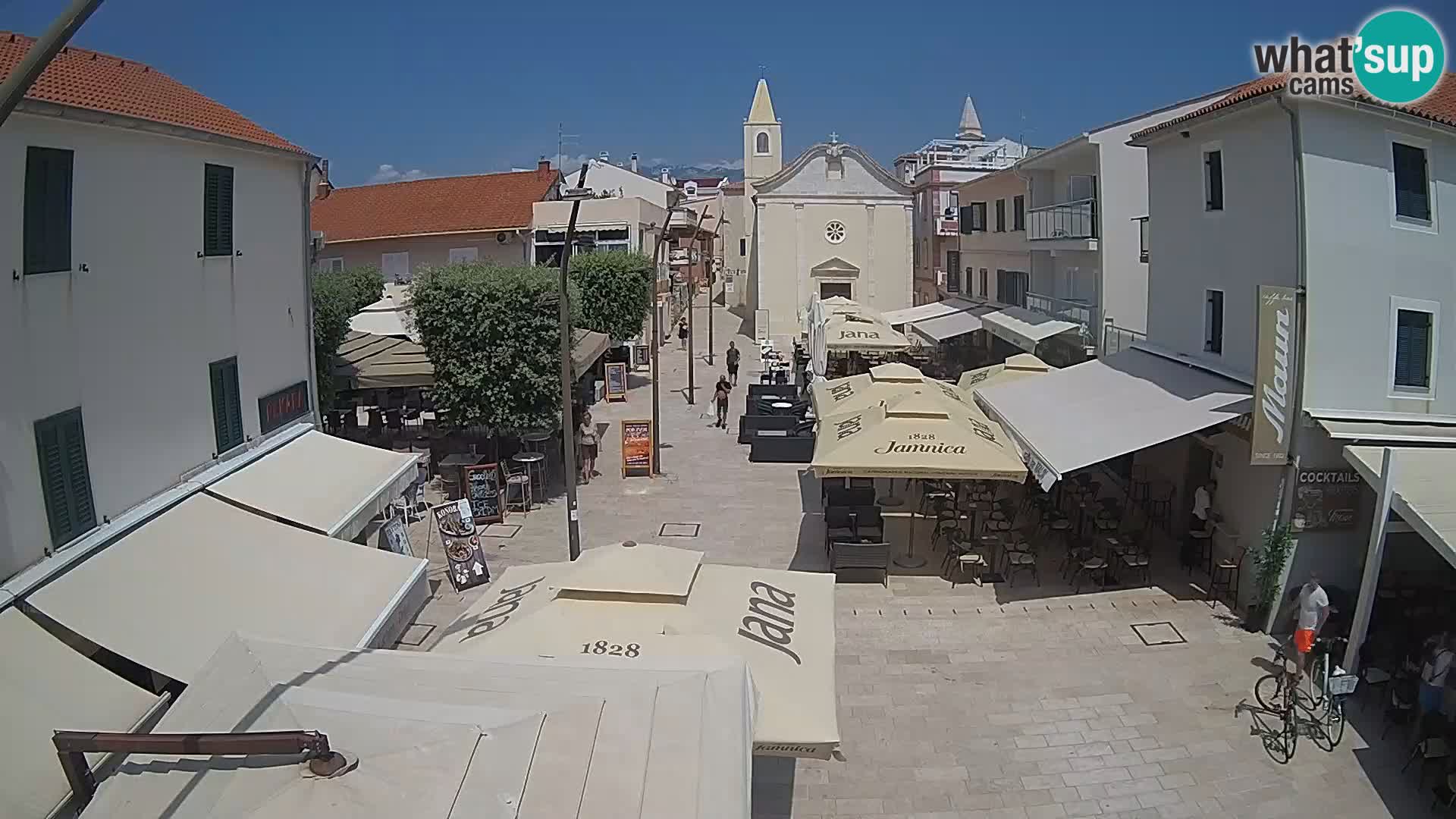 Novalja – Loža square
