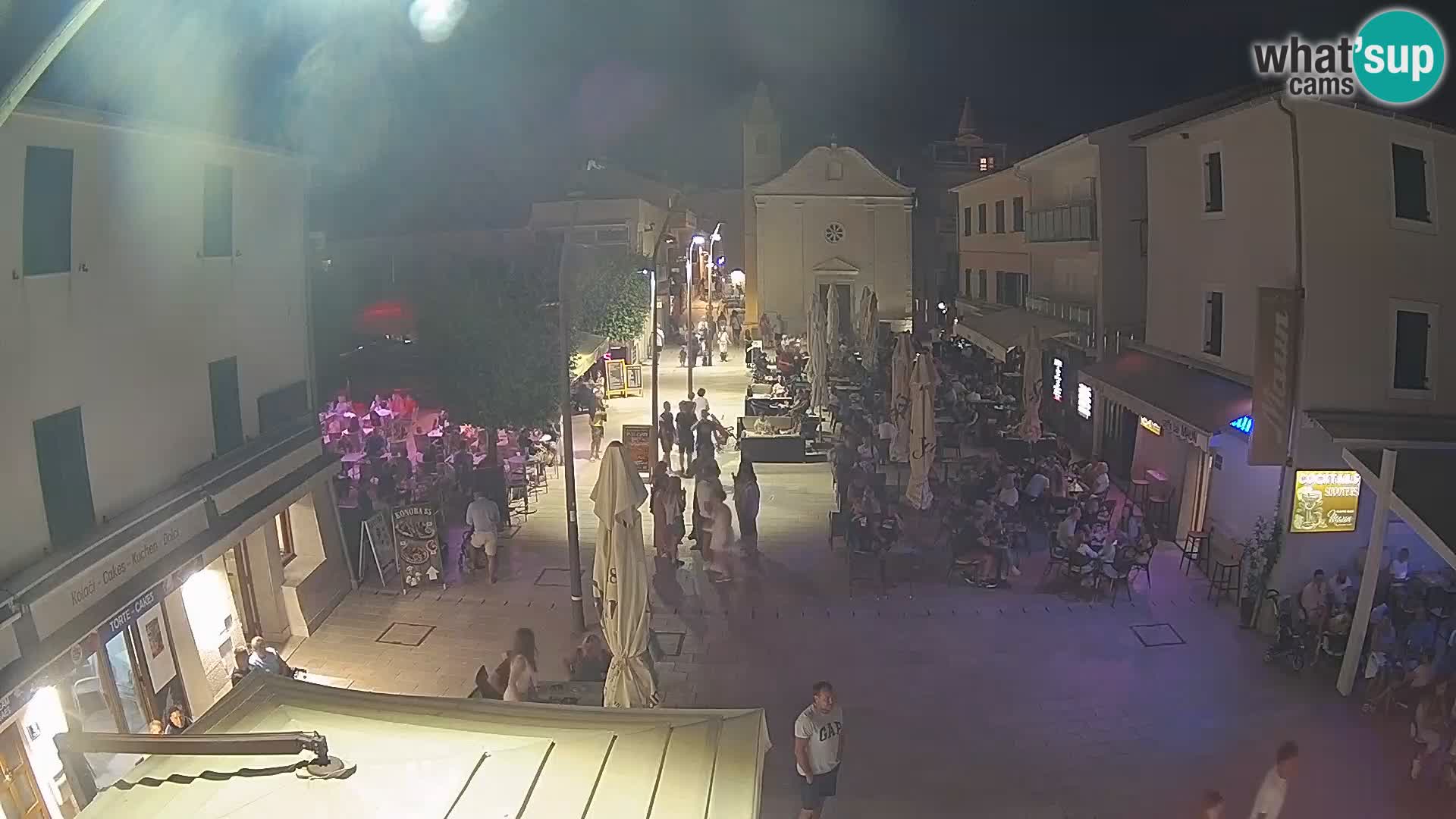 Novalja – Loža square
