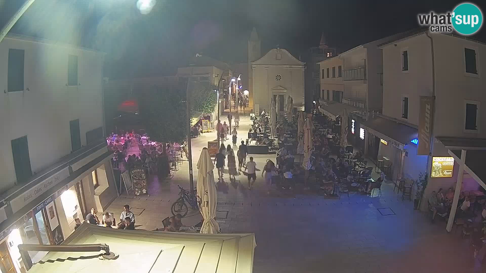 Novalja – Loža square