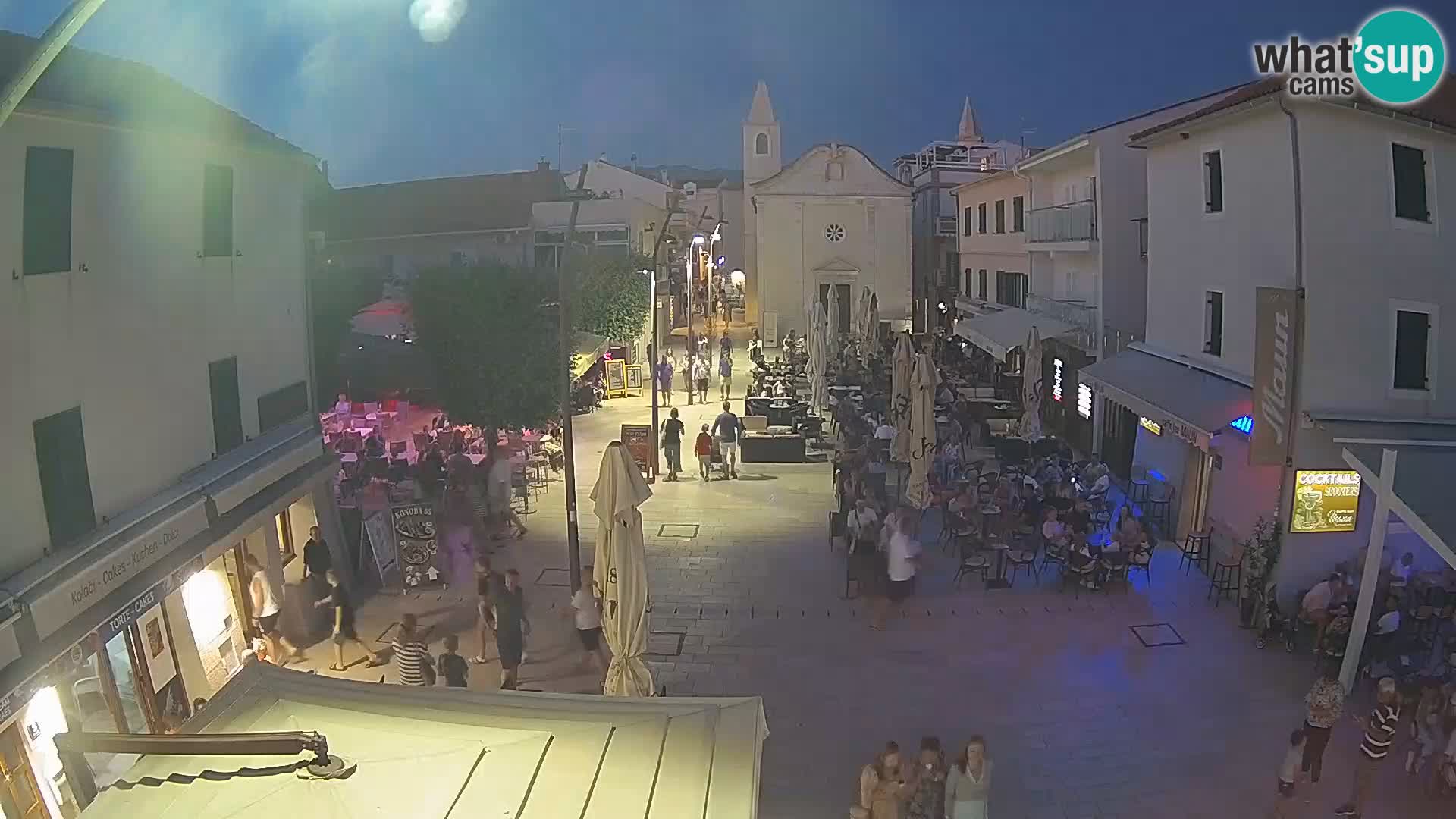 Novalja – plaza Loža