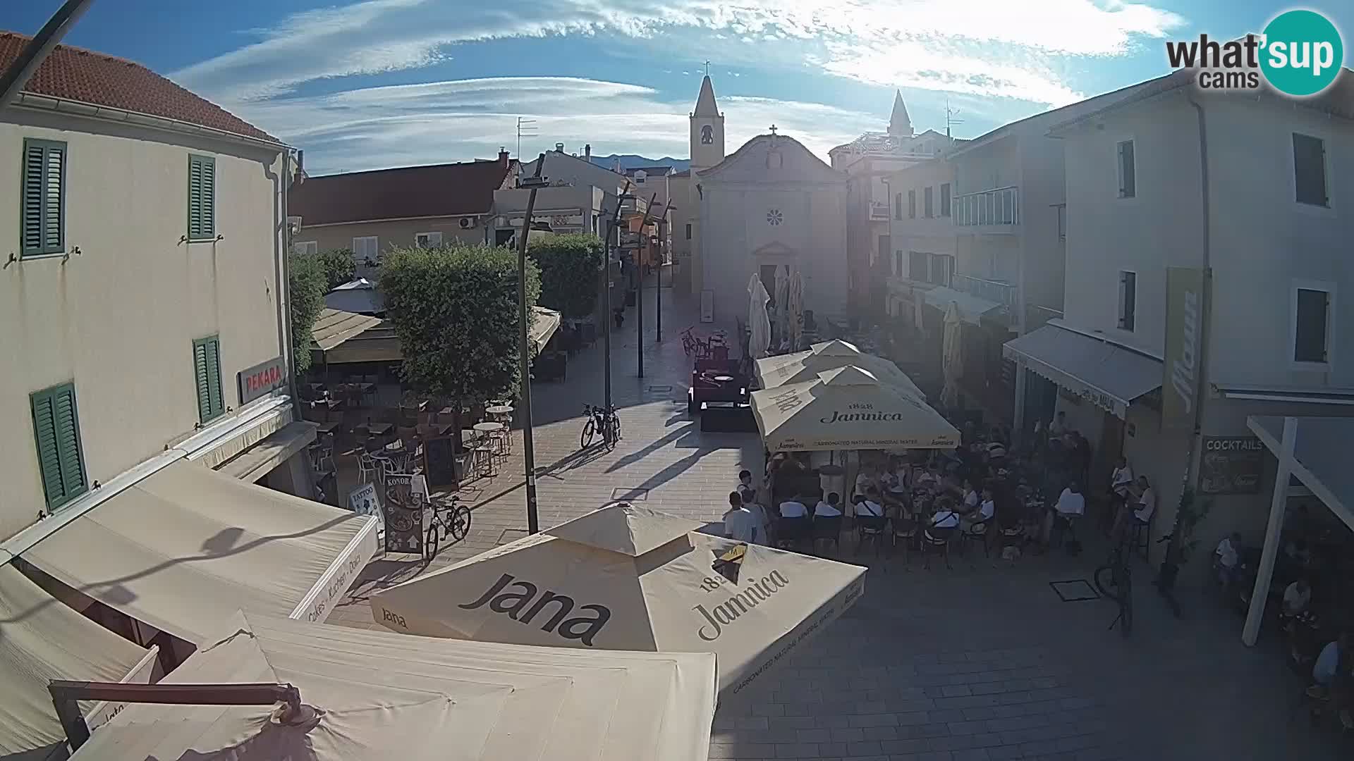 Novalja – plaza Alojzija Stepinca