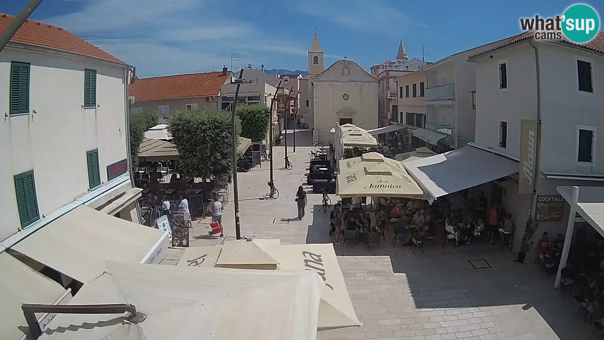 Novalja – piazza Loža