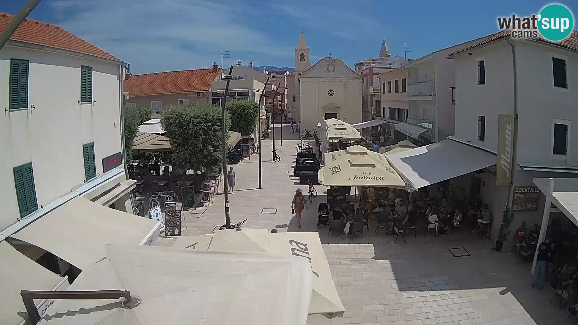 Novalja – plaza Alojzija Stepinca