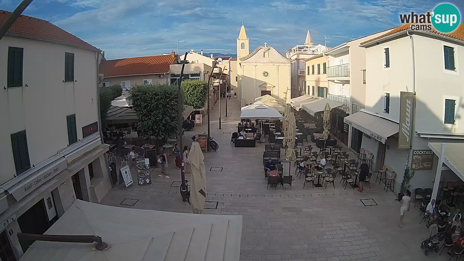 Novalja – Loža square