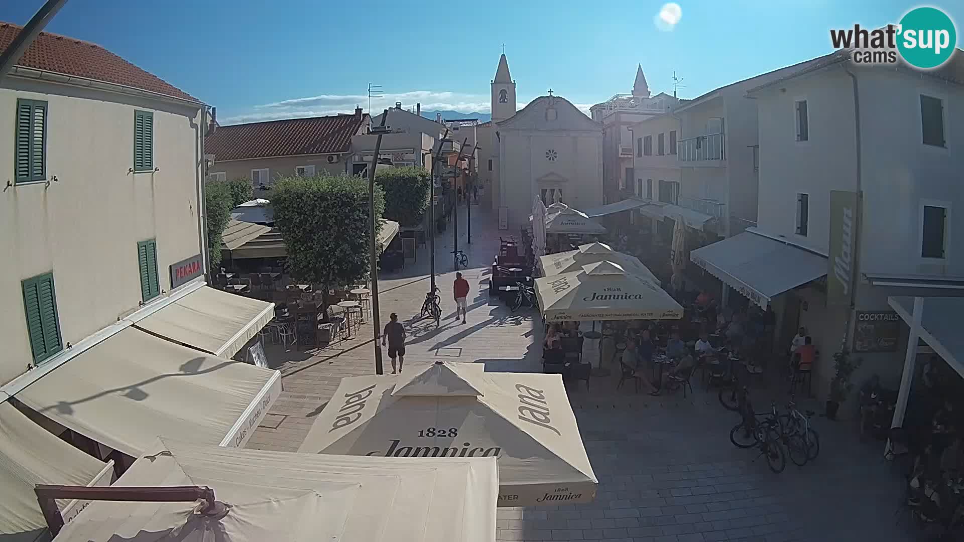 Novalja – Loža square