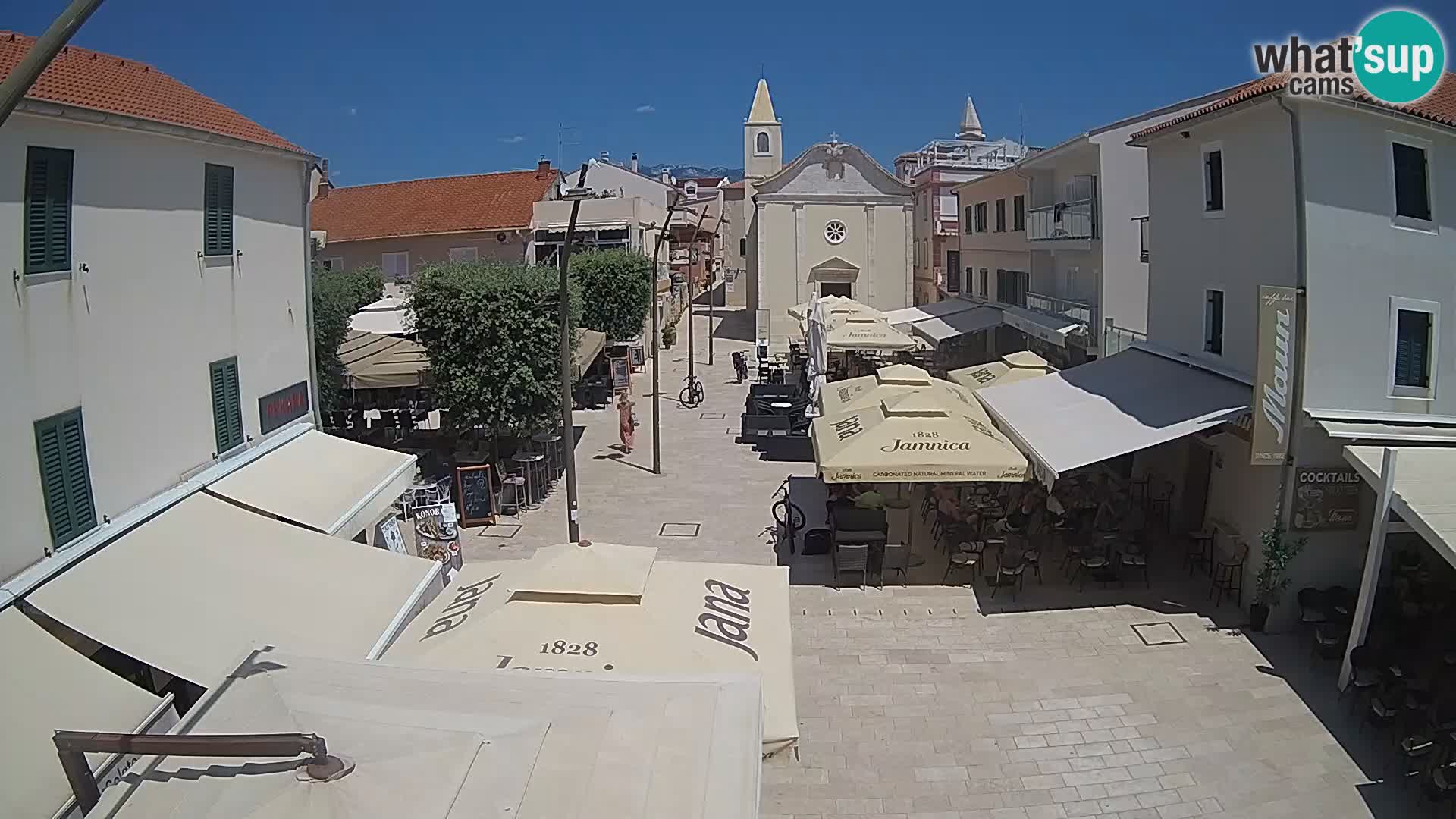 Novalja – plaza Alojzija Stepinca