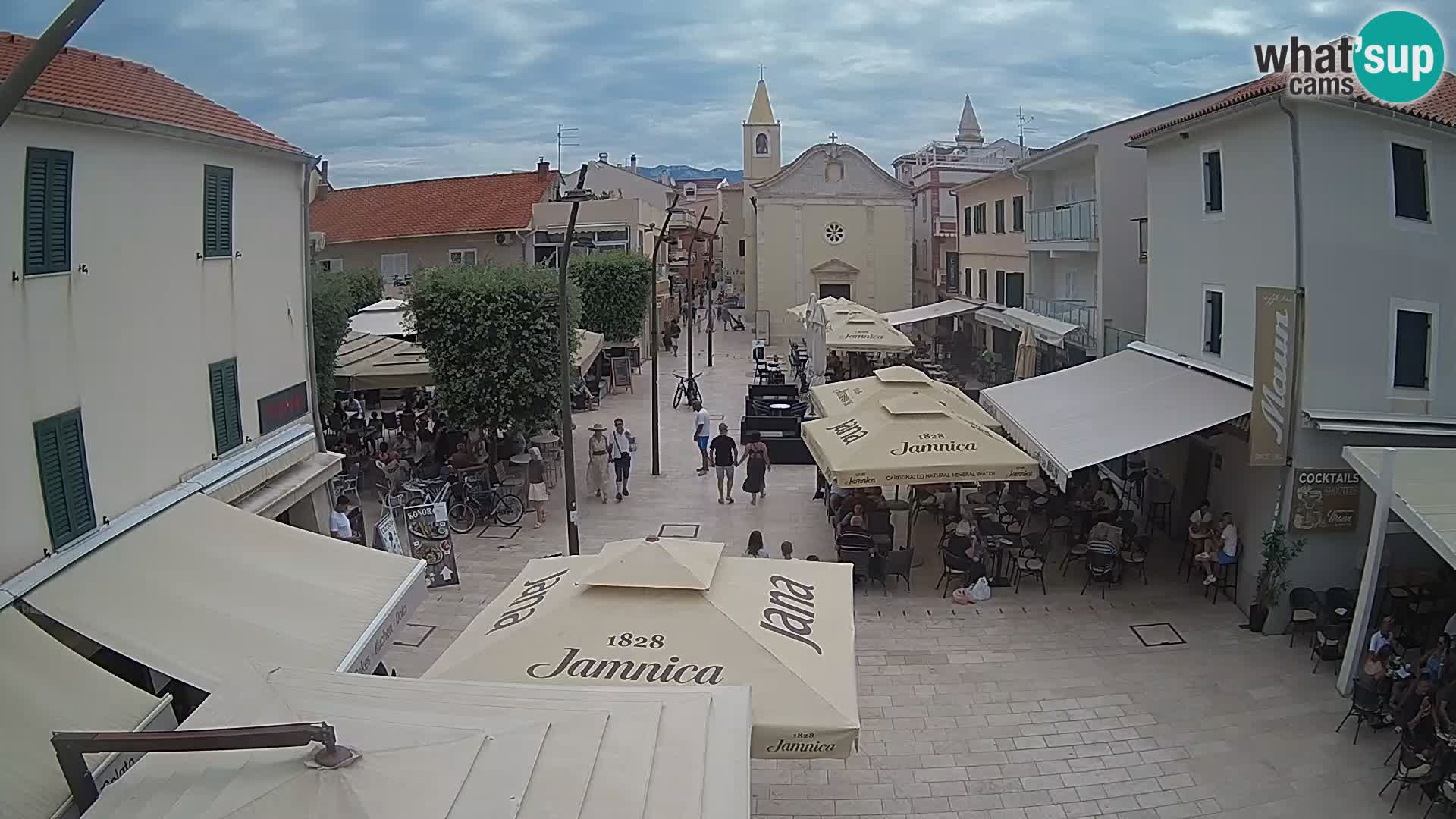 Novalja – piazza Loža