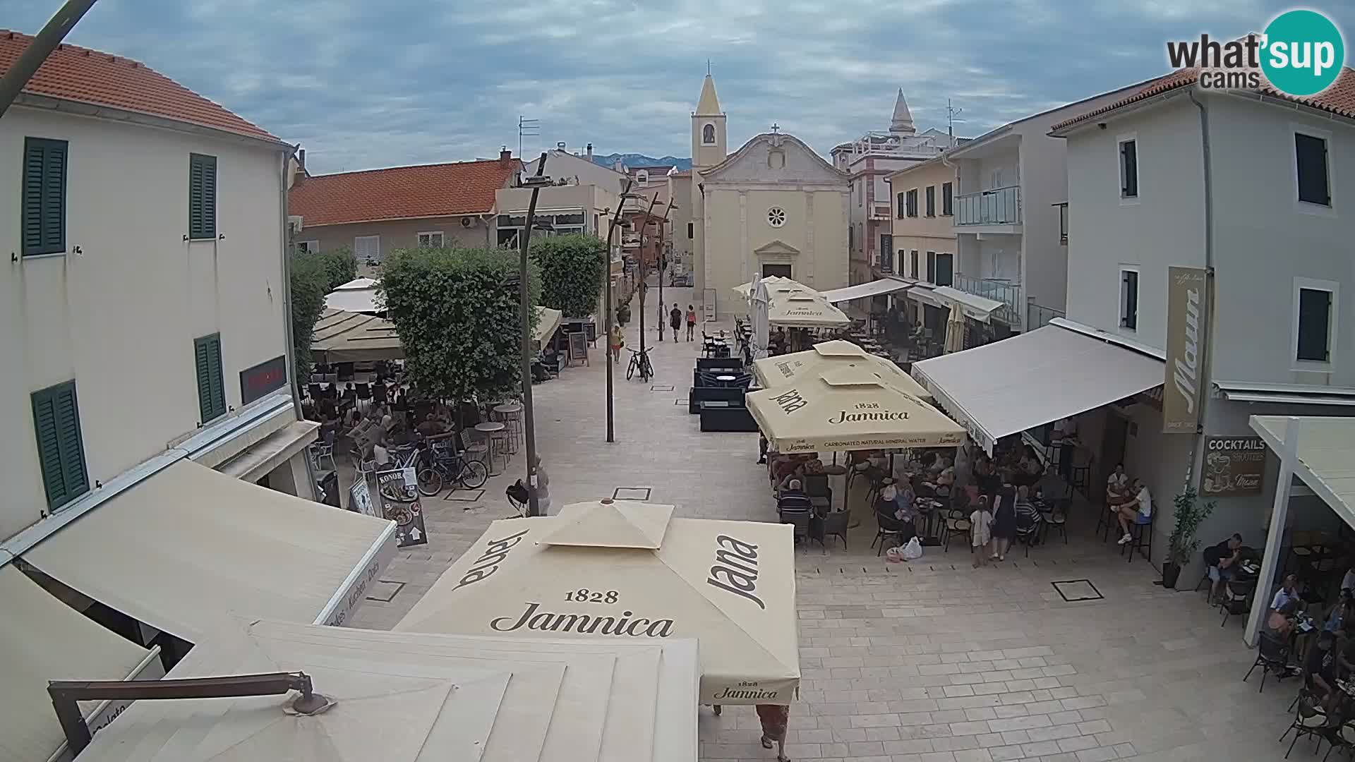 Novalja – plaza Alojzija Stepinca