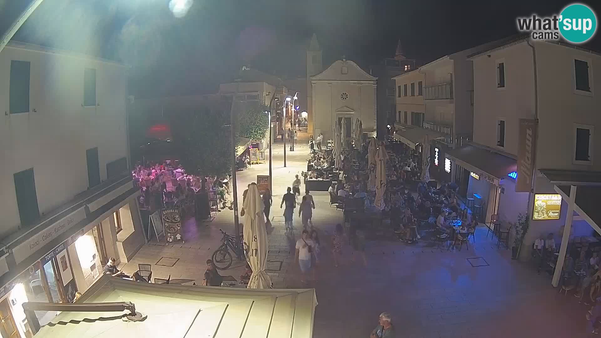 Novalja – Loža square