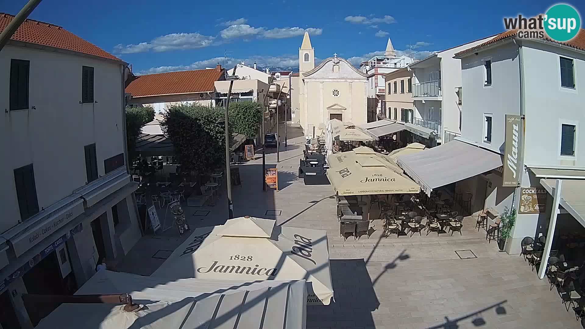 Novalja – piazza Loža