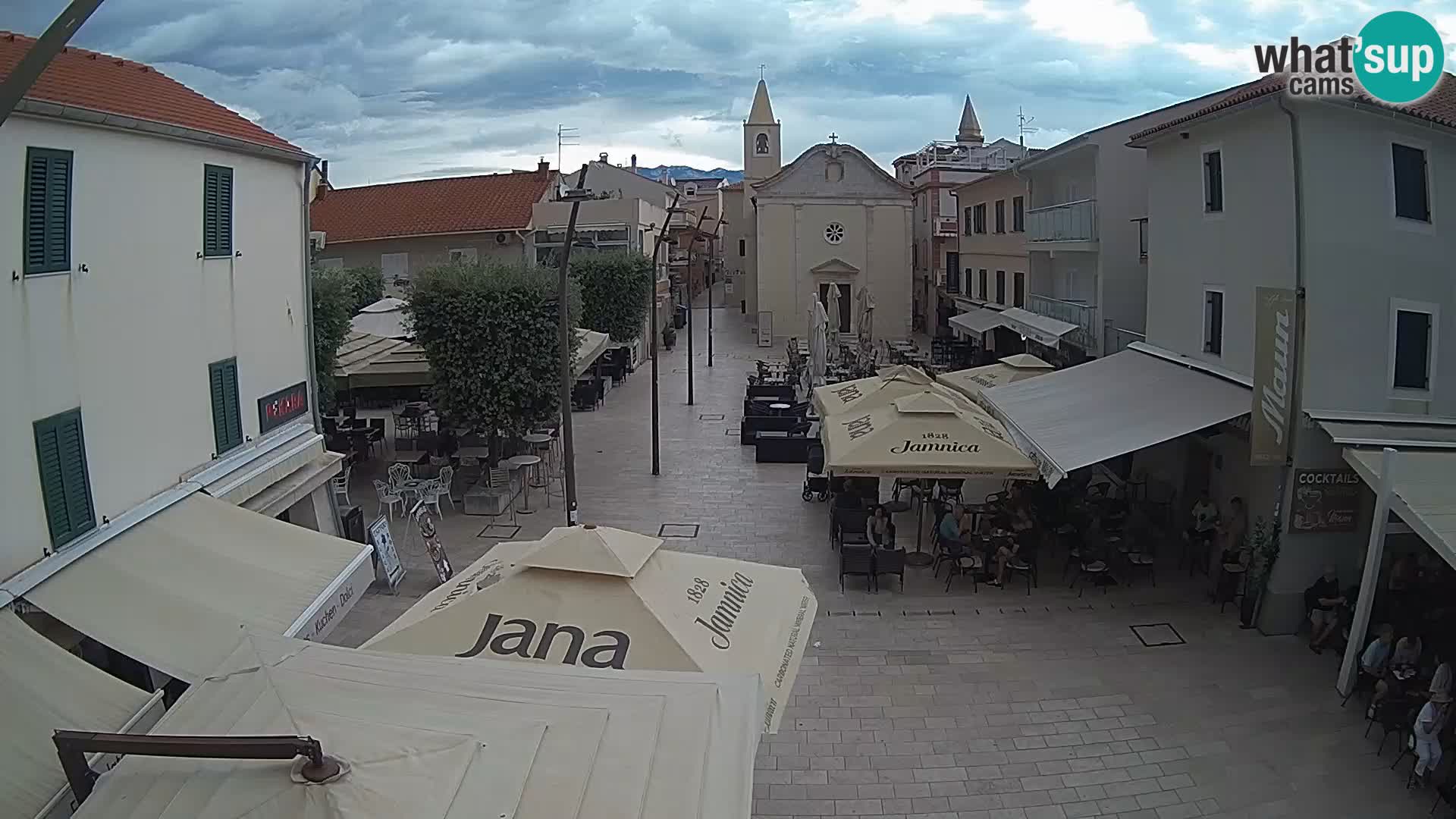 Novalja – Loža square