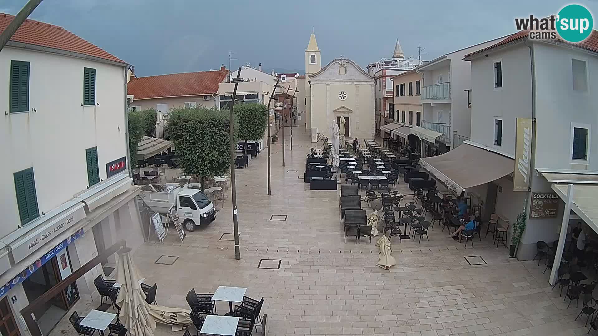 Novalja – Loža square