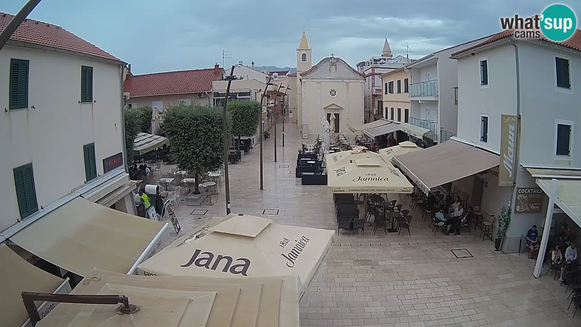 Novalja – Loža square