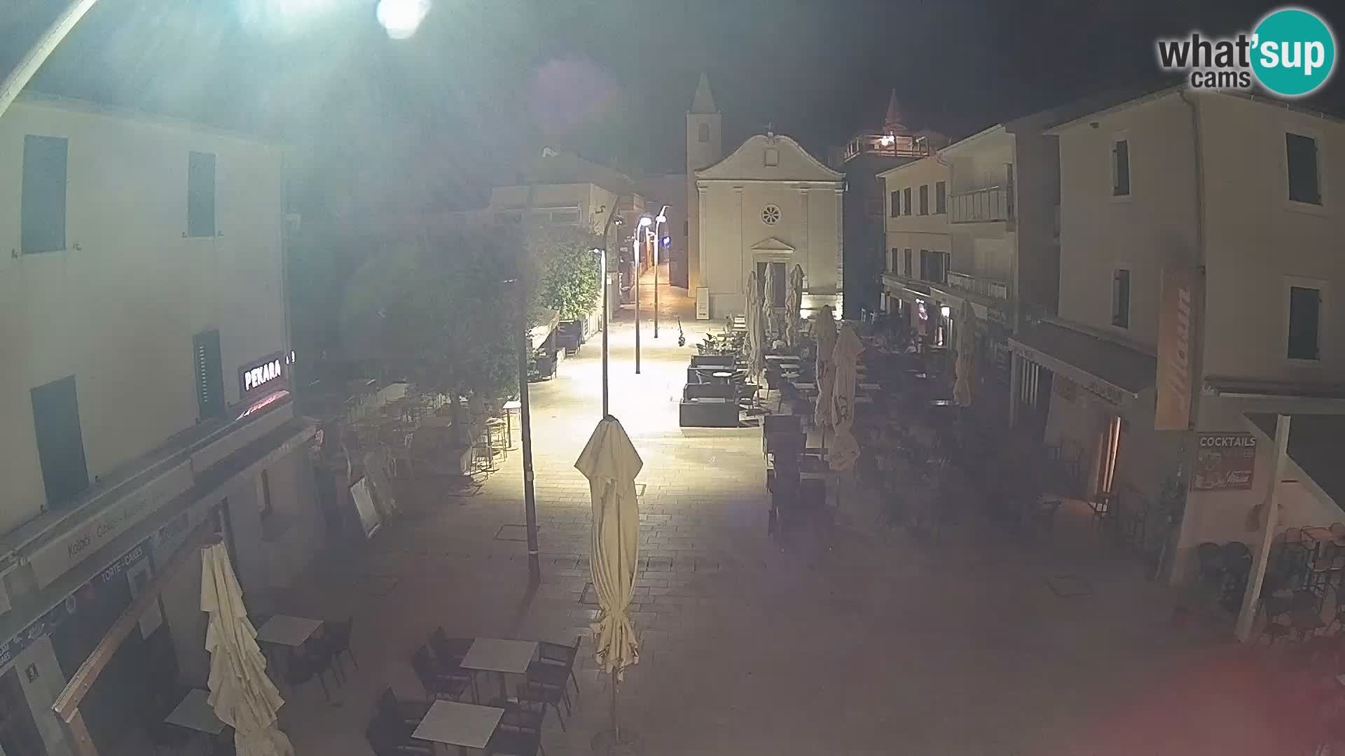 Novalja – Loža square