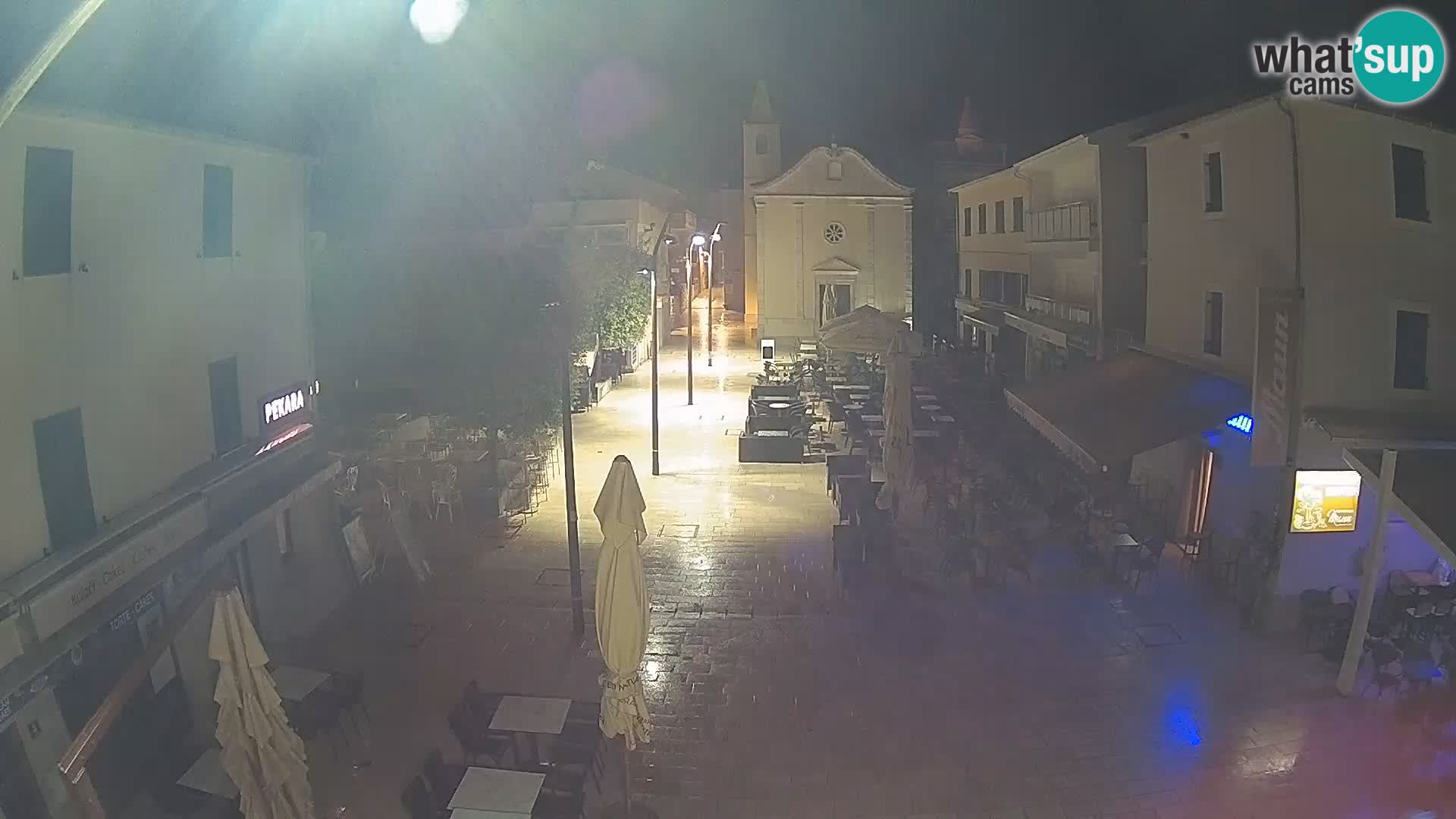 Novalja – Loža square