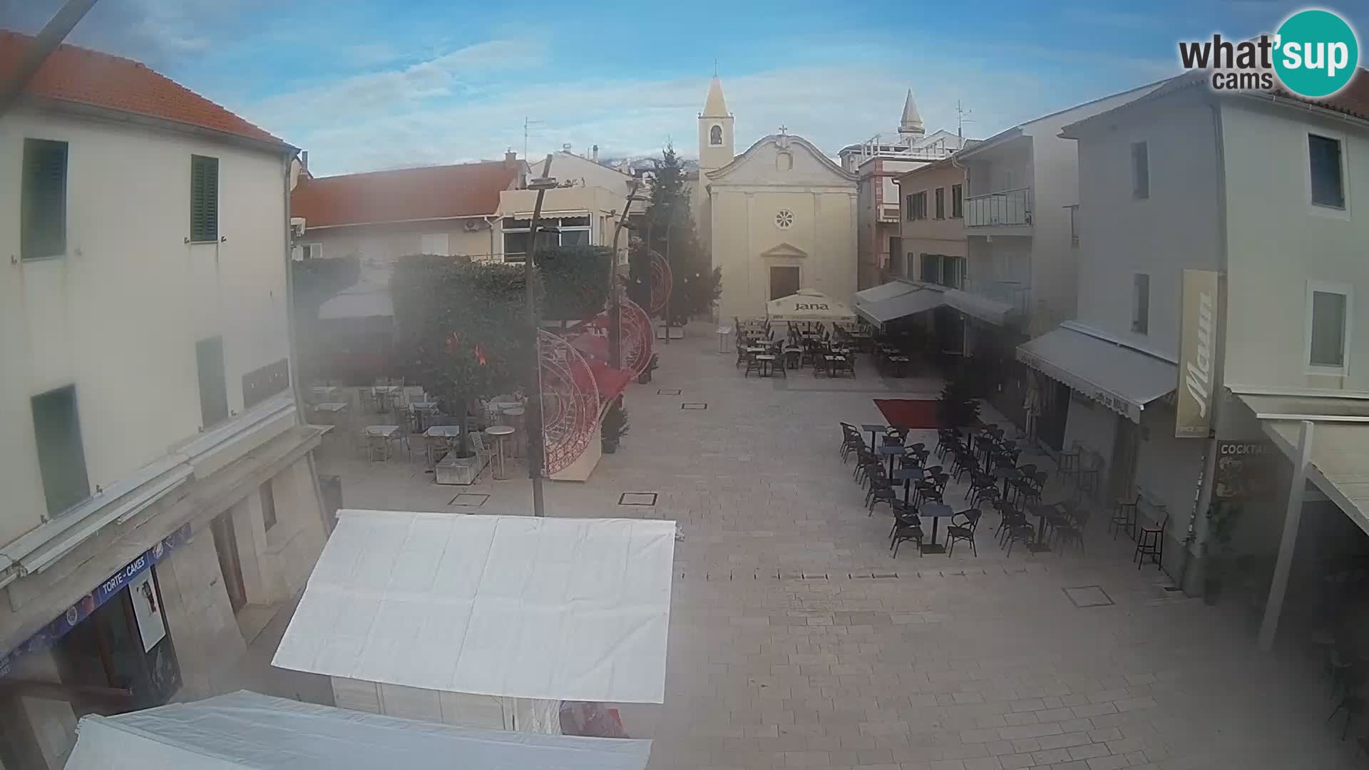 Novalja – piazza Loža