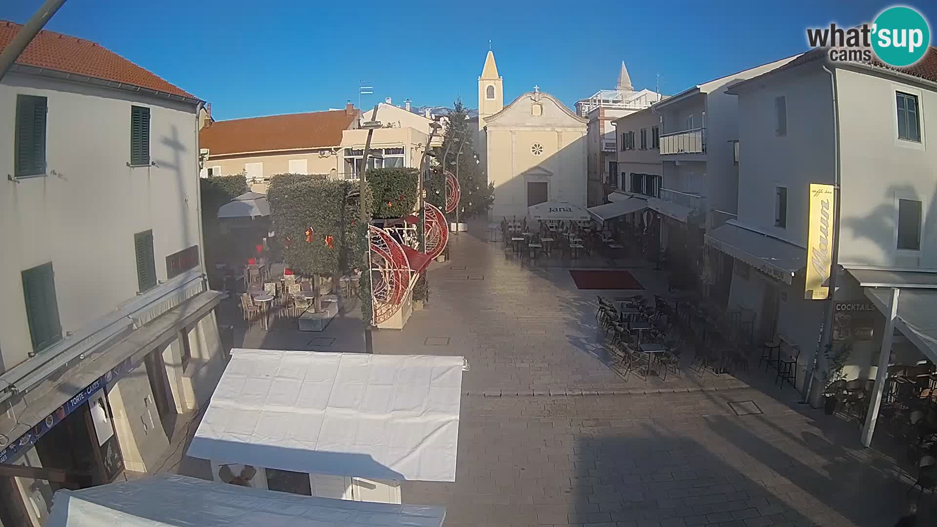 Novalja – piazza Loža