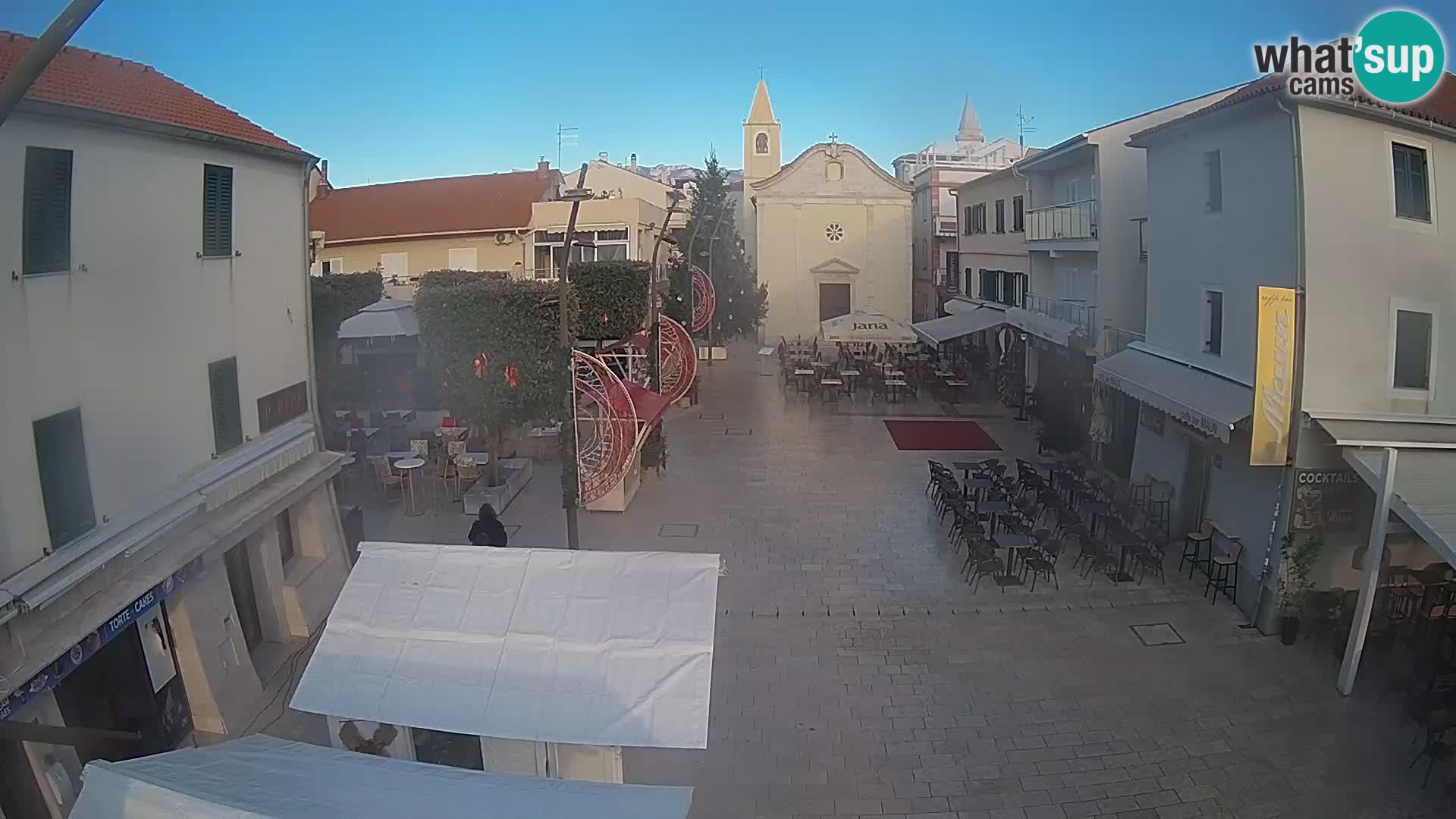 Novalja – piazza Loža