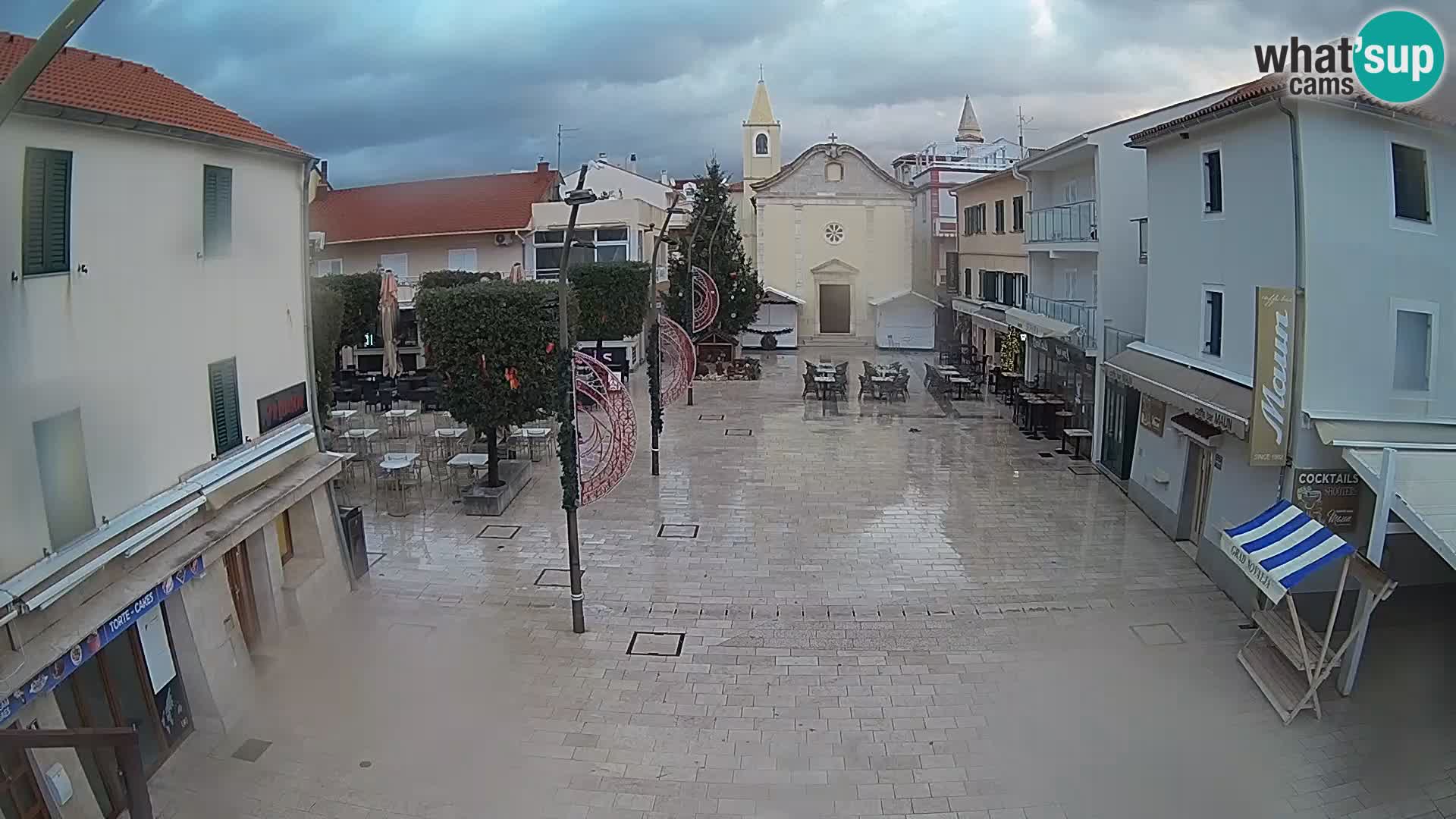 Novalja – Loža square