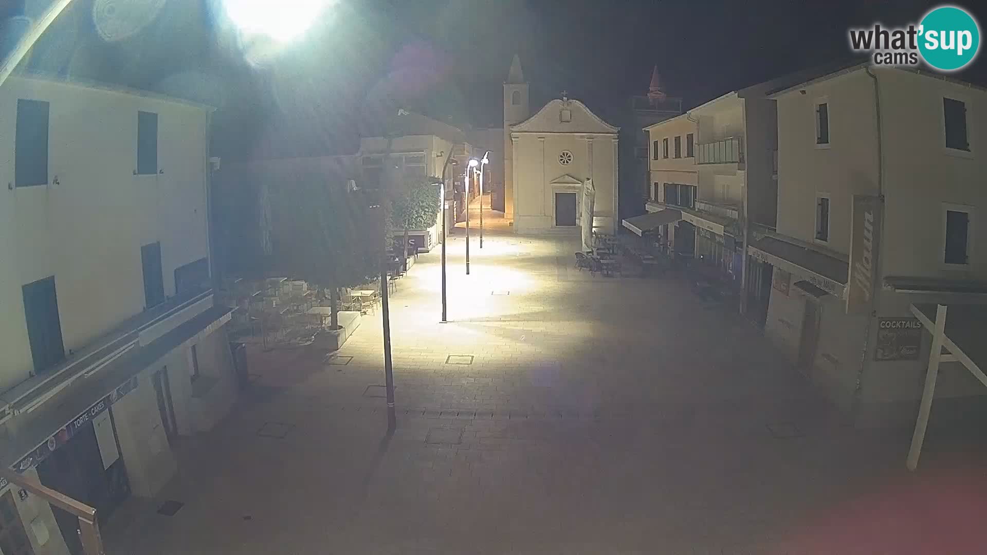 Novalja – Loža square