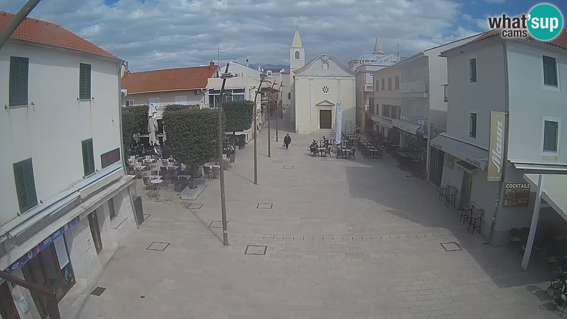 Novalja – piazza Loža