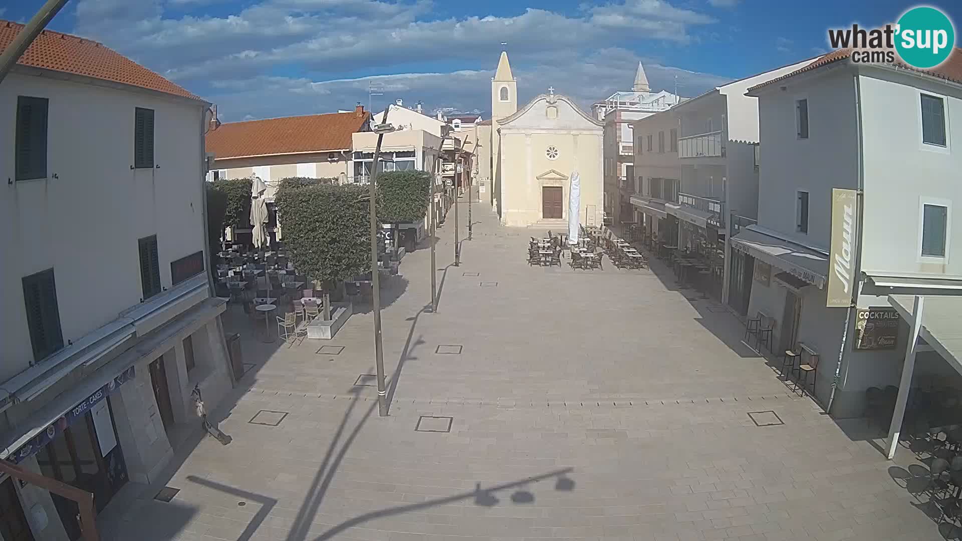 Novalja – Loža square