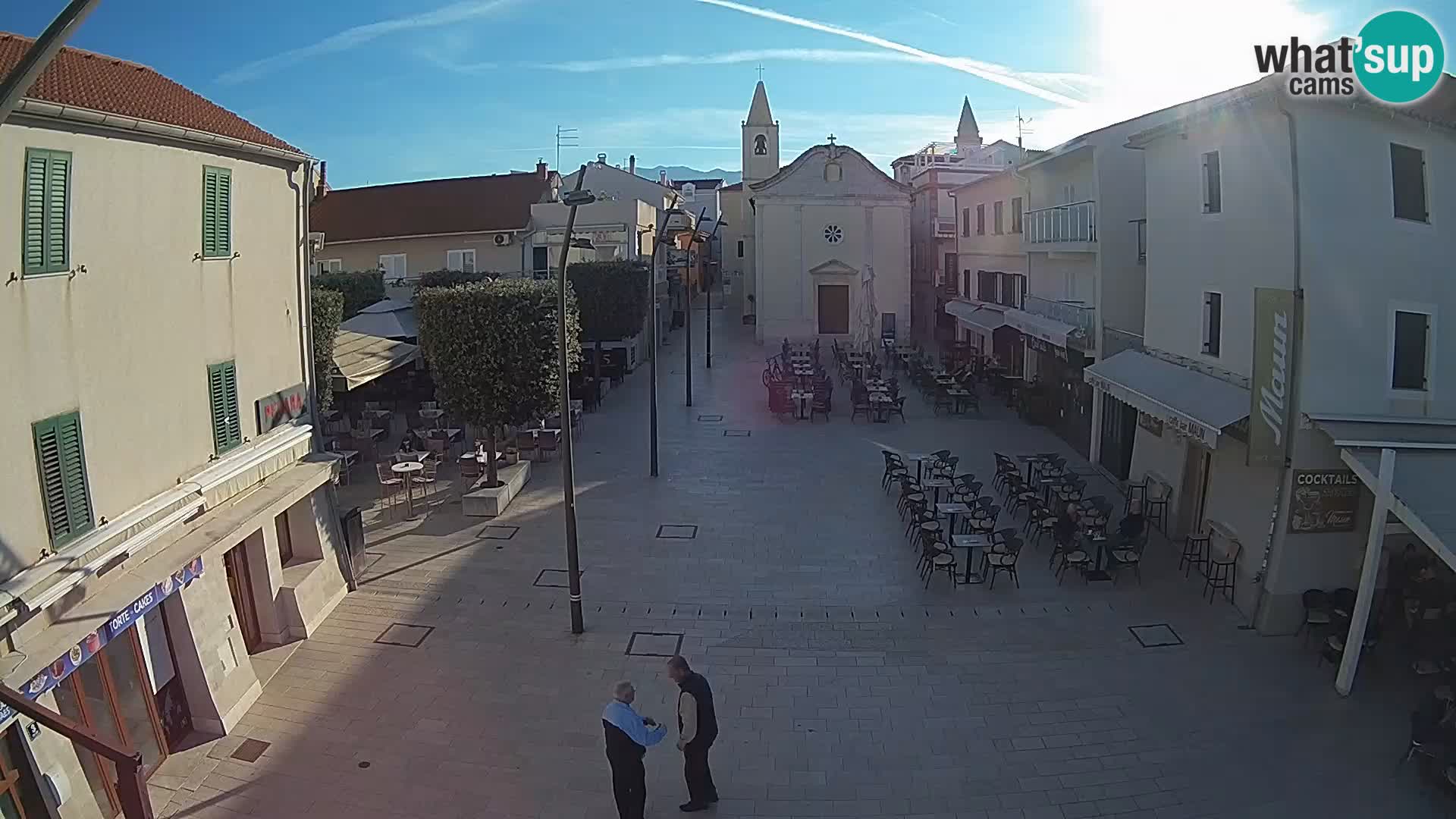 Novalja – Loža square