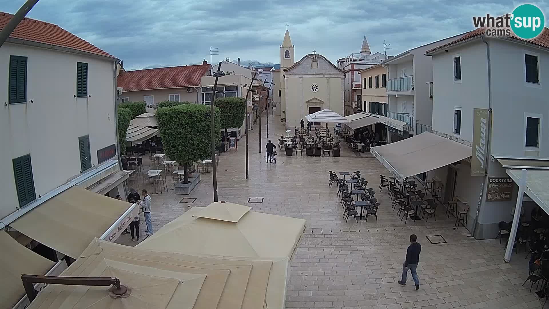 Novalja – Loža square
