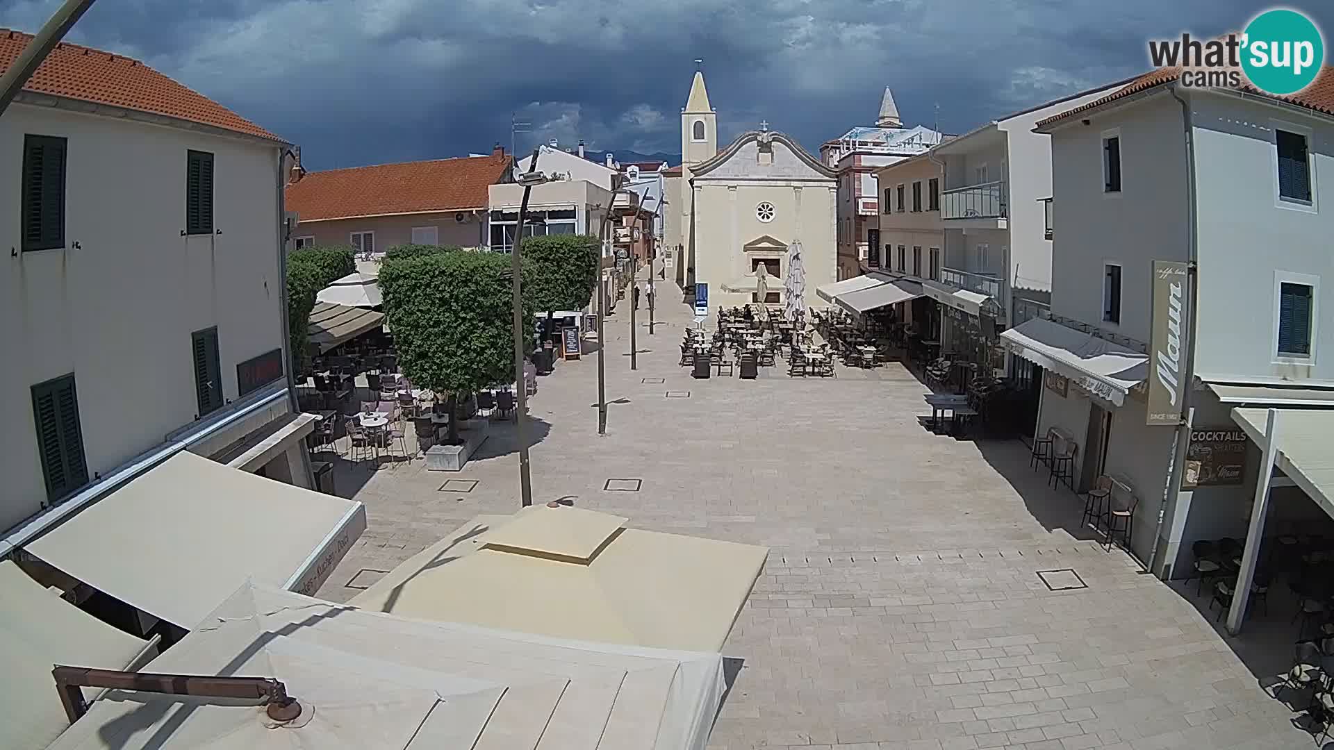 Novalja – Loža square