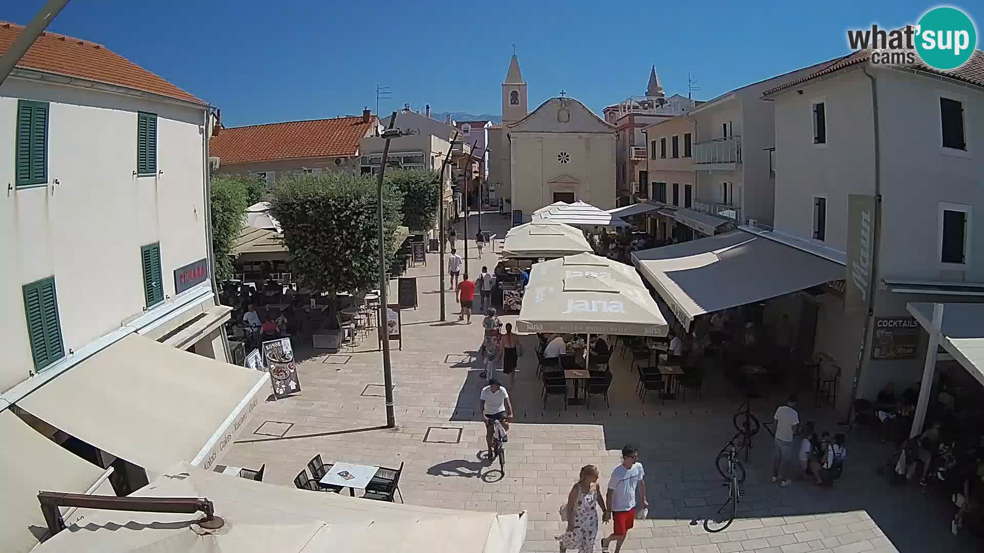 Novalja – Loža square