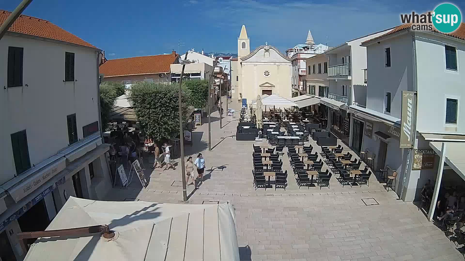 Novalja – piazza Loža