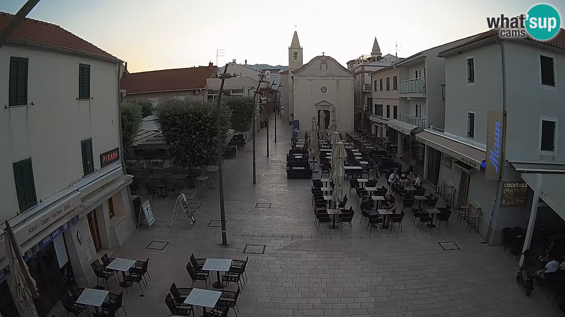 Novalja – plaza Loža