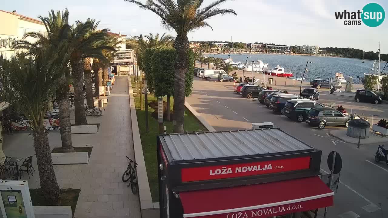 Webcam Novalja – Obala Petra Krešimira IV