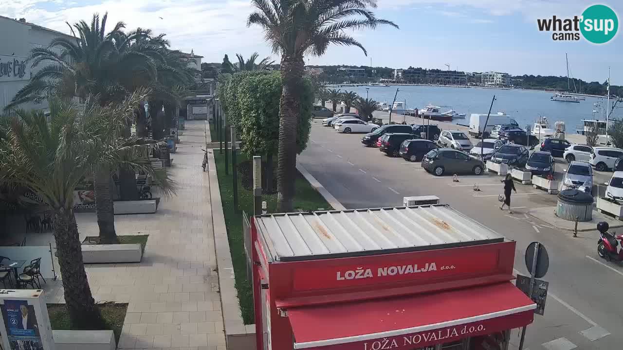 Live cam Novalja – Obala Petra Krešimira IV
