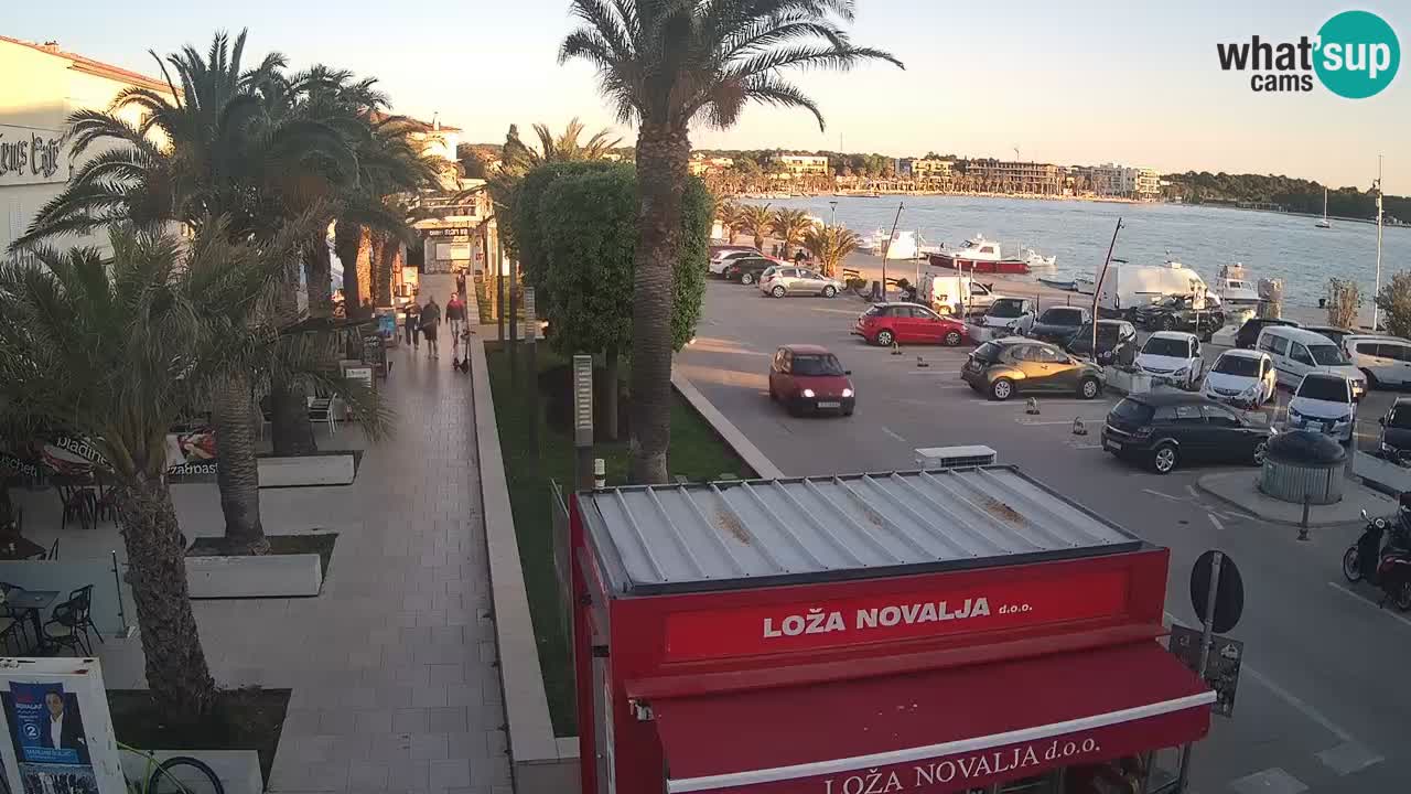 Webcam live Novalja – Obala Petra Krešimira IV