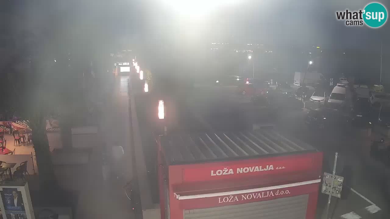 Webcam Novalja – Obala Petra Krešimira IV