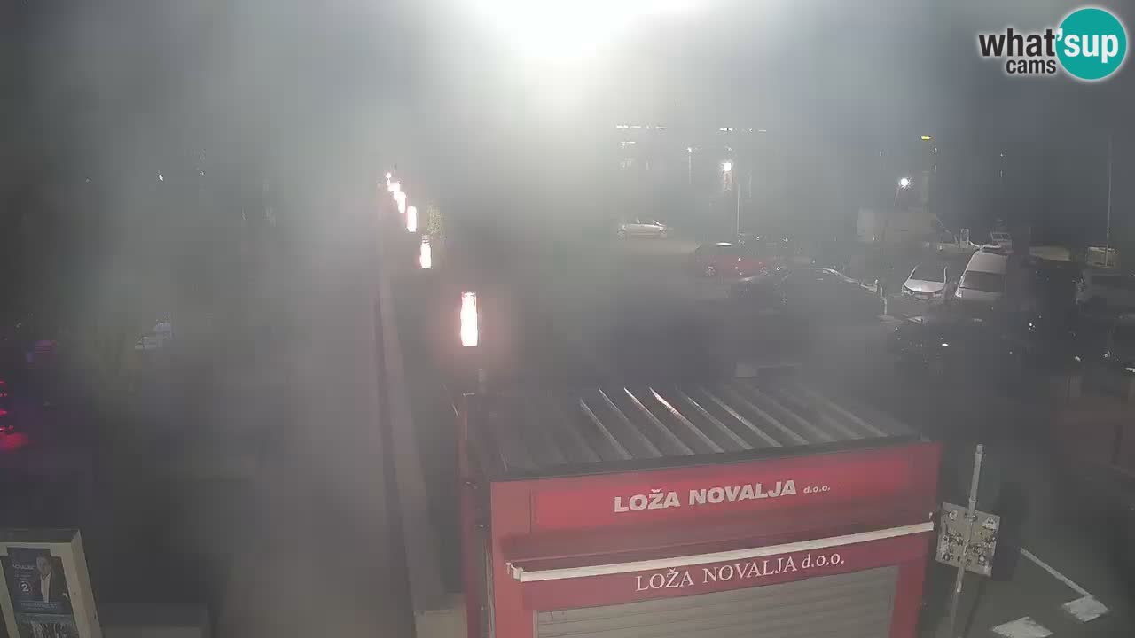 Webcam Novalja – Obala Petra Krešimira IV