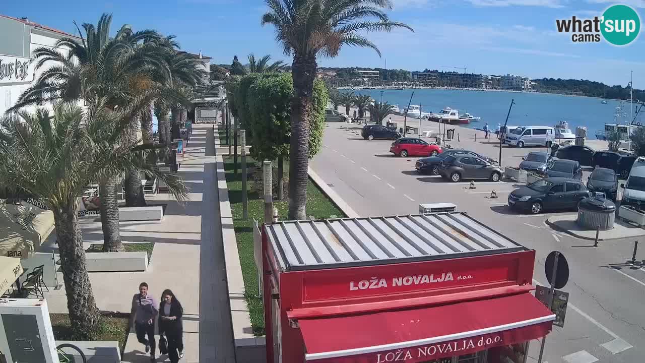 Live cam Novalja – Obala Petra Krešimira IV