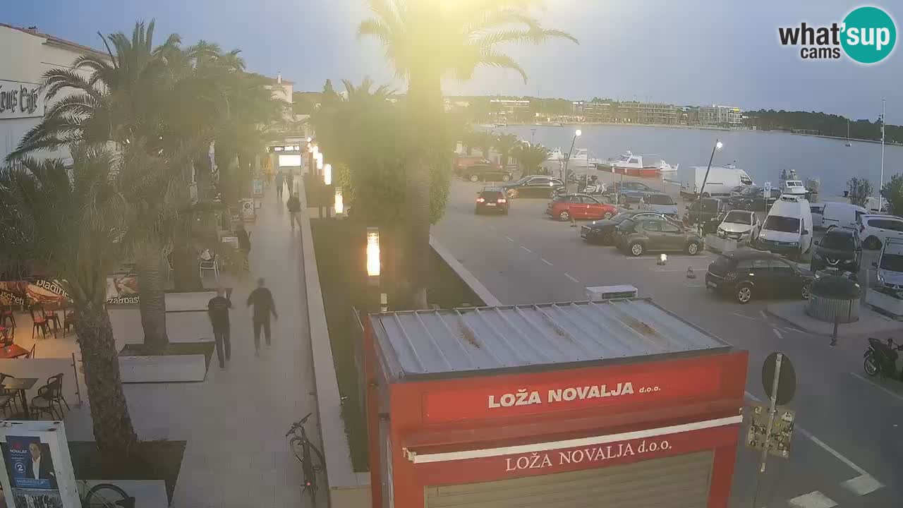 Live cam Novalja – Obala Petra Krešimira IV