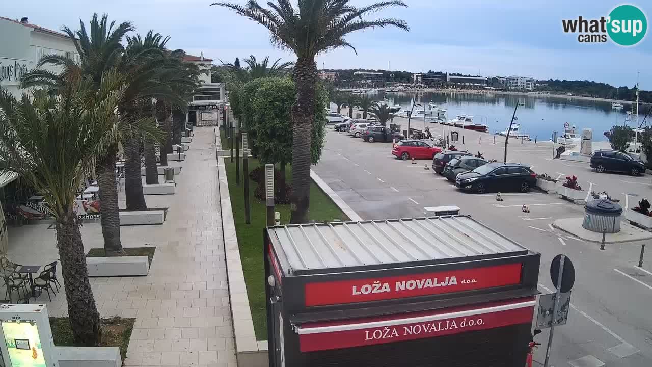 Webcam Novalja – Obala Petra Krešimira IV