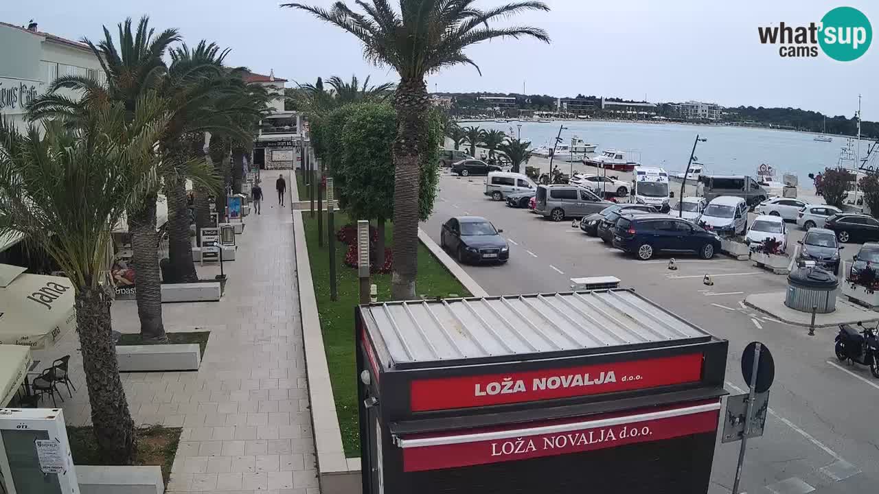 Live cam Novalja – Obala Petra Krešimira IV