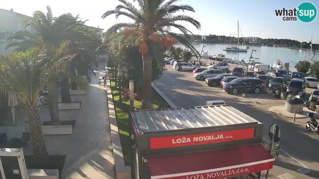 Live cam Novalja – Obala Petra Krešimira IV