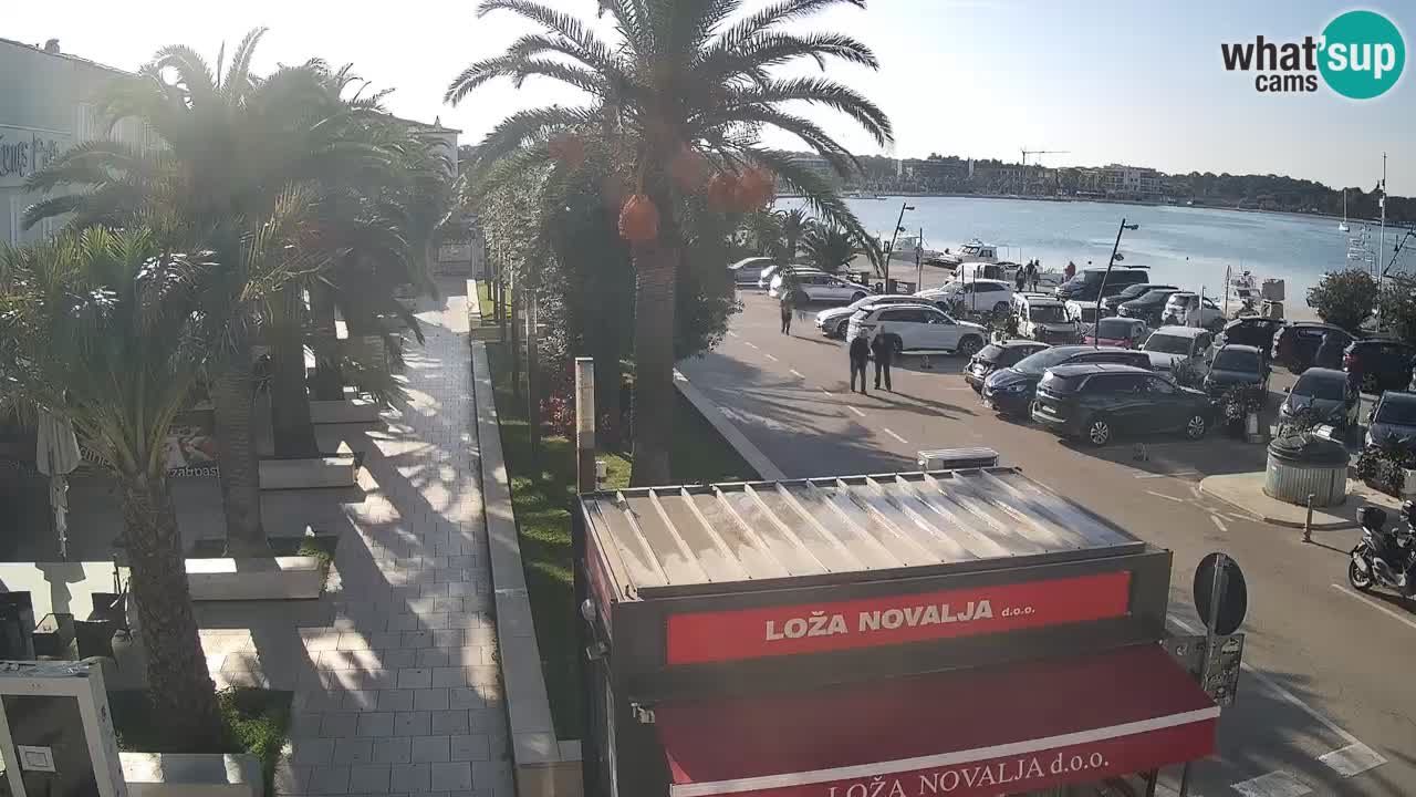 Webcam live Novalja – Obala Petra Krešimira IV