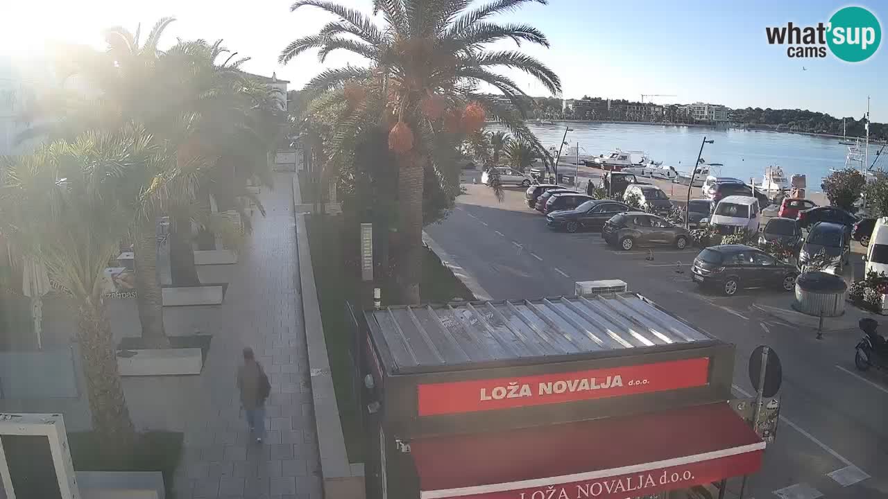 Live cam Novalja – Obala Petra Krešimira IV